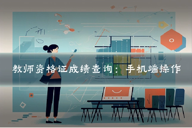教师资格证成绩查询：手机端操作