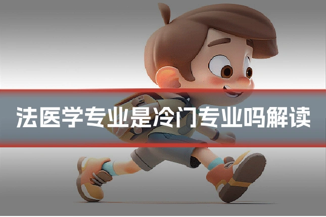 法医学专业是冷门专业吗解读
