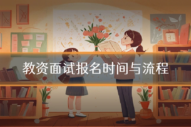 教资面试报名时间与流程