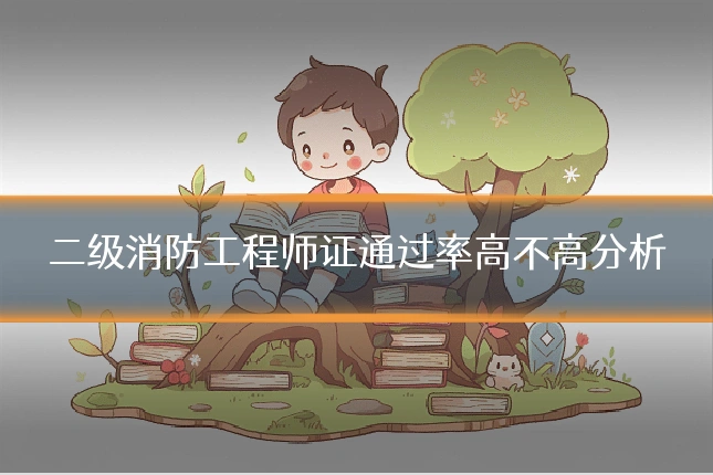 二级消防工程师证通过率高不高分析
