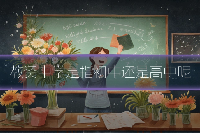 教资中学是指初中还是高中呢