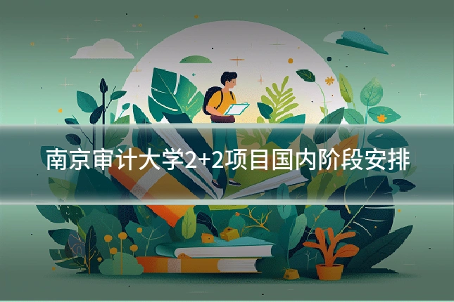 南京审计大学2+2项目国内阶段安排