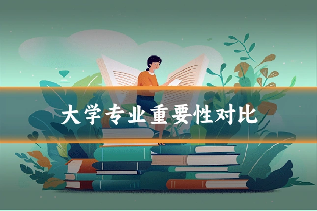 大学专业重要性对比