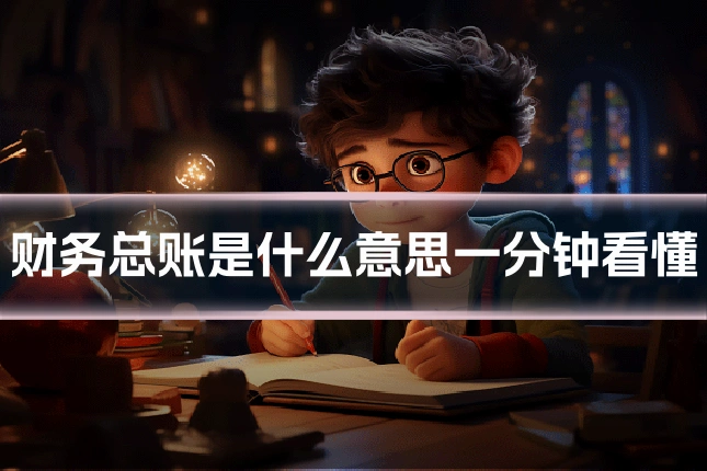 财务总账是什么意思一分钟看懂
