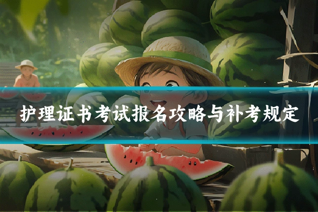 护理证书考试报名攻略与补考规定