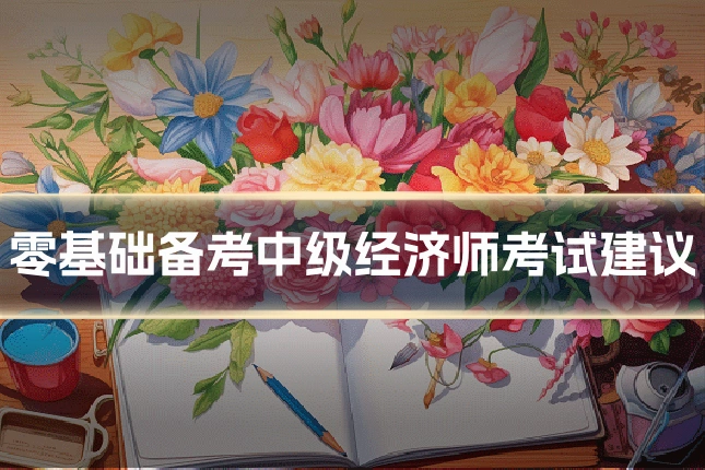 零基础备考中级经济师考试建议