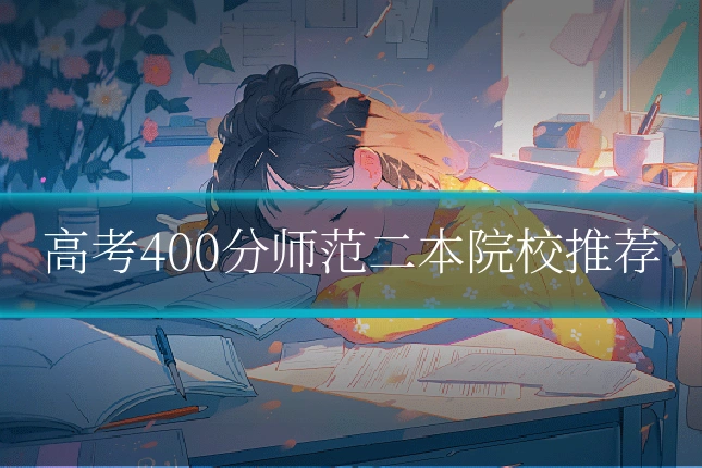 高考400分师范二本院校推荐