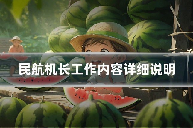 民航机长工作内容详细说明