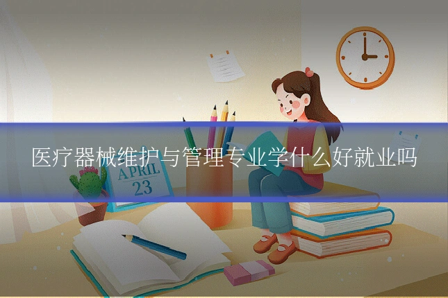 医疗器械维护与管理专业学什么好就业吗