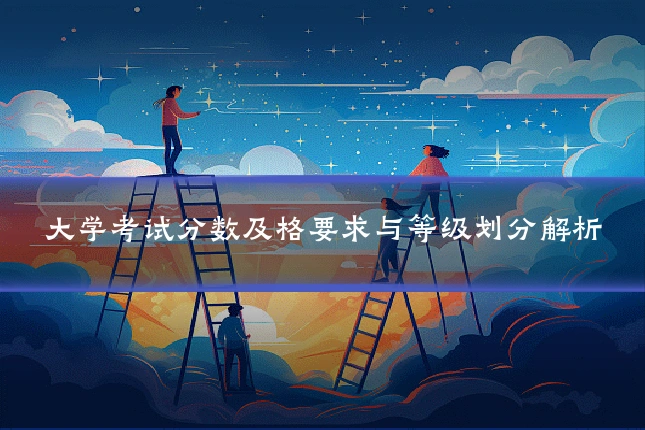 大学考试分数及格要求与等级划分解析