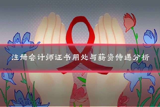 注册会计师证书用处与薪资待遇分析