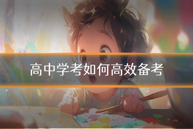 高中学考如何高效备考