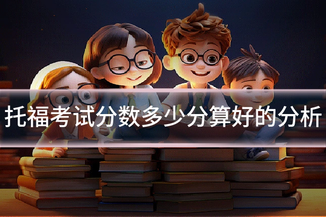 托福考试分数多少分算好的分析