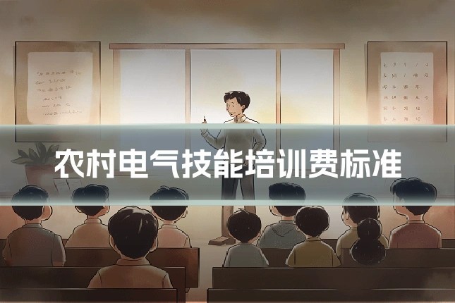 农村电气技能培训费标准