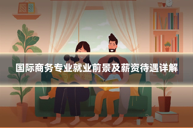国际商务专业就业前景及薪资待遇详解