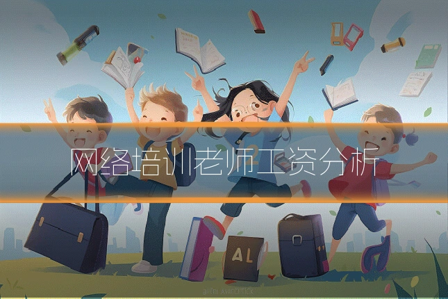 网络培训老师工资分析