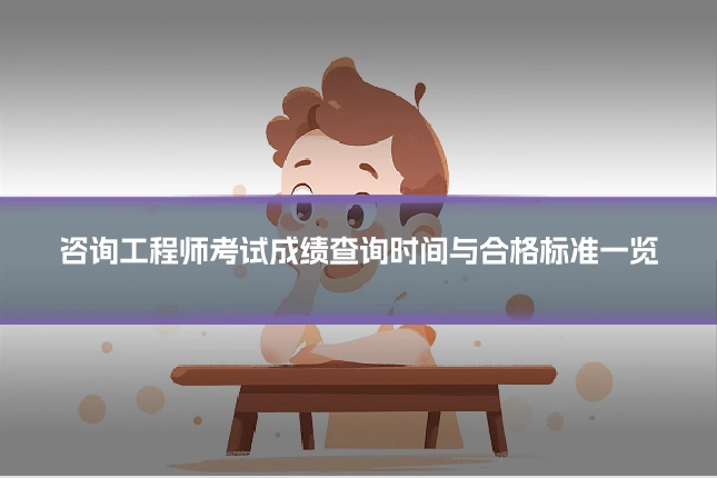 咨询工程师考试成绩查询时间与合格标准一览