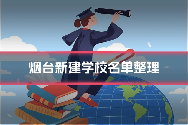 烟台新建学校名单整理