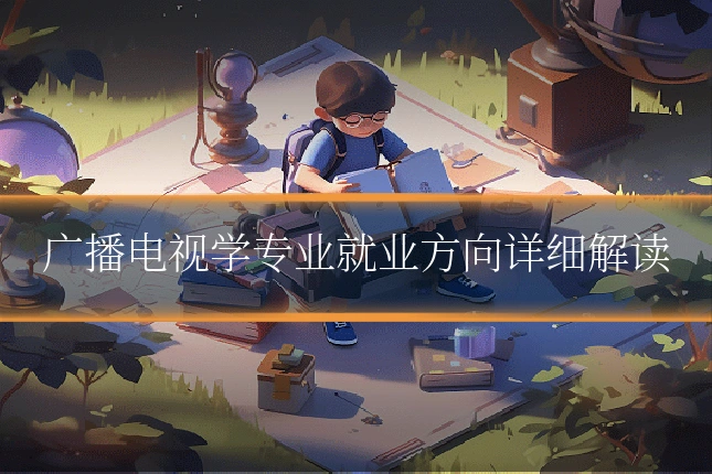 广播电视学专业就业方向详细解读