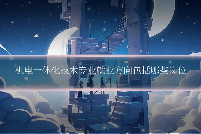 机电一体化技术专业就业方向包括哪些岗位