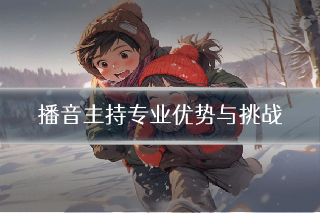 播音主持专业优势与挑战