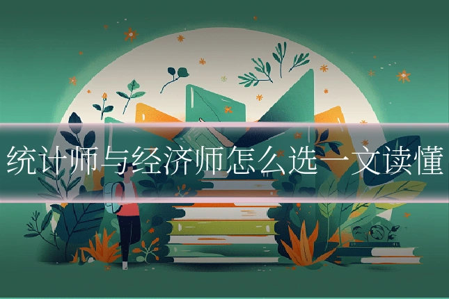 统计师与经济师怎么选一文读懂