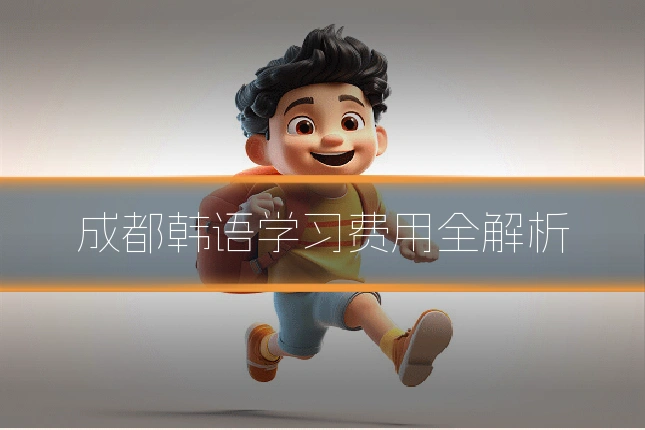 成都韩语学习费用全解析