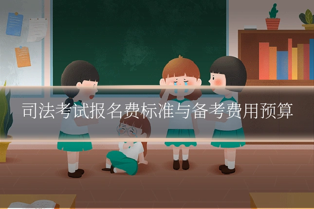 司法考试报名费标准与备考费用预算