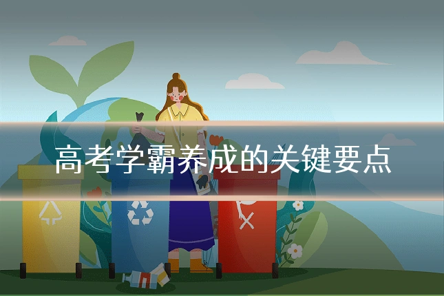 高考学霸养成的关键要点