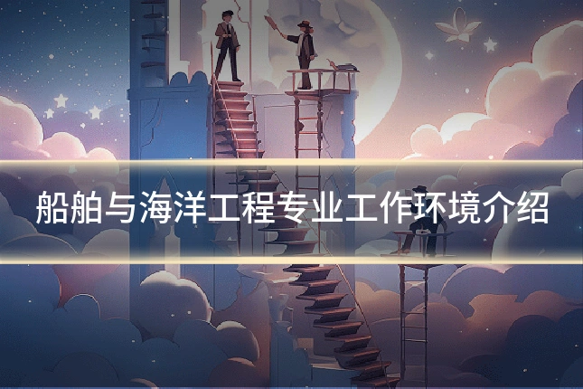 船舶与海洋工程专业工作环境介绍