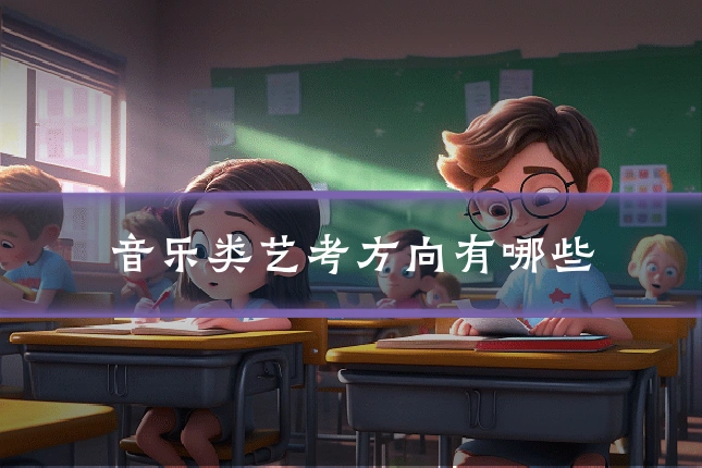 音乐类艺考方向有哪些