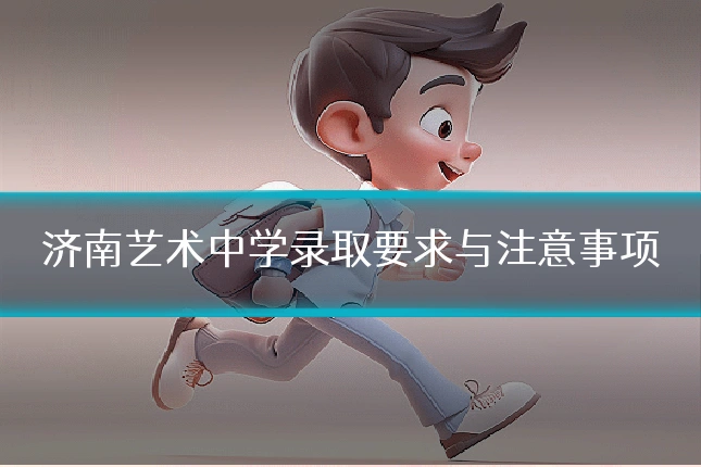 济南艺术中学录取要求与注意事项