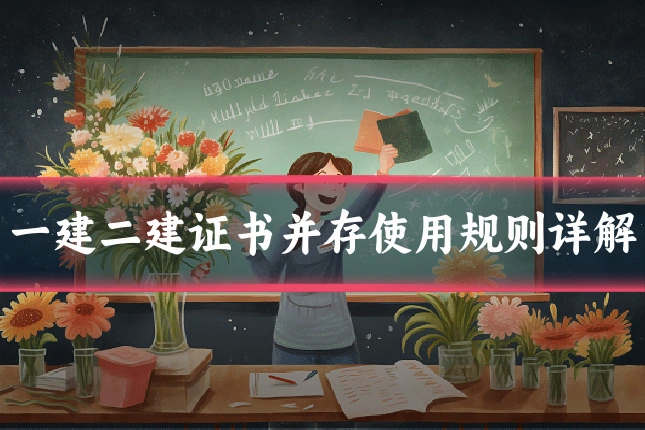 一建二建证书并存使用规则详解