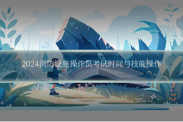 2024消防设施操作员考试时间与技能操作