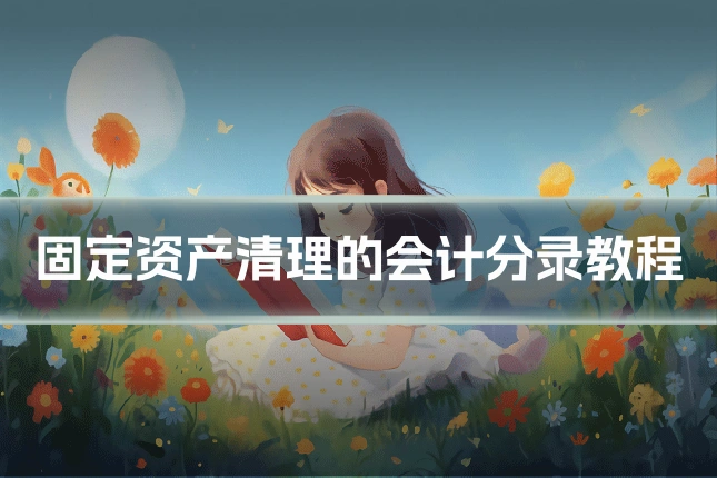 固定资产清理的会计分录教程