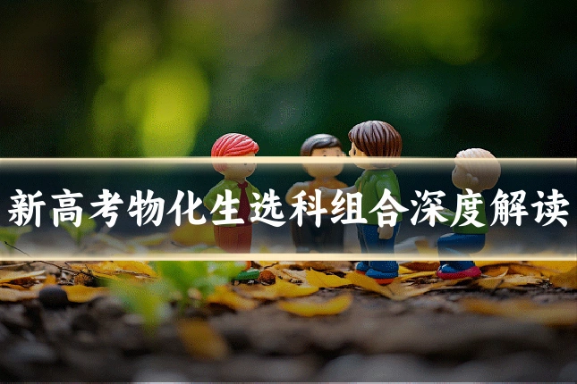 新高考物化生选科组合深度解读