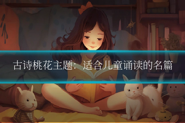 古诗桃花主题：适合儿童诵读的名篇