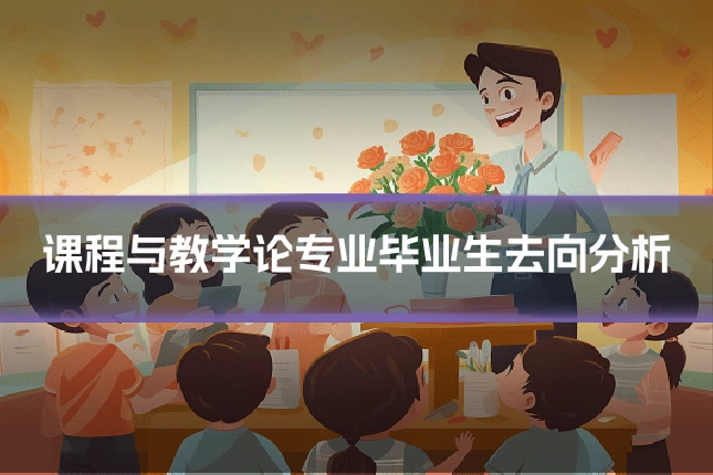 课程与教学论专业毕业生去向分析
