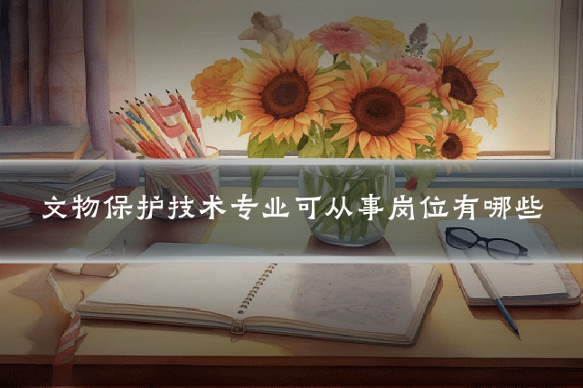 文物保护技术专业可从事岗位有哪些