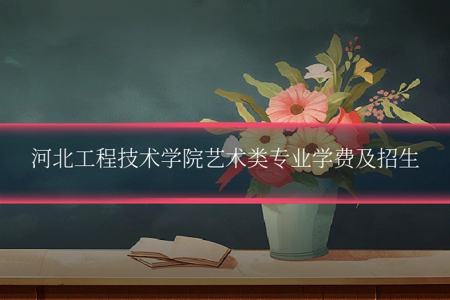 河北工程技术学院艺术类专业学费及招生