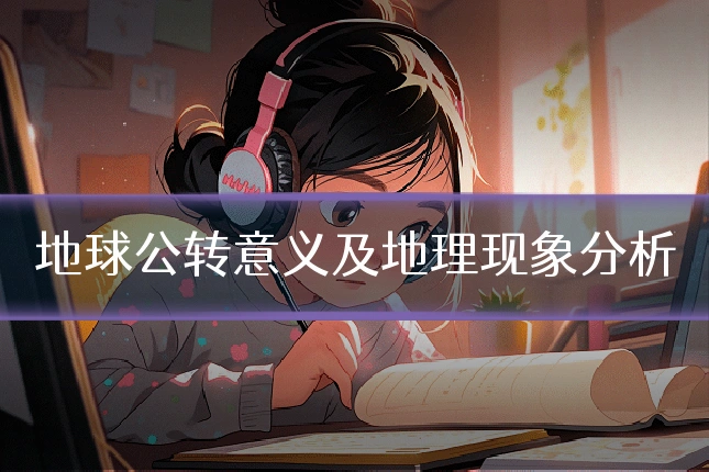 地球公转意义及地理现象分析
