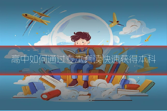 高中如何通过专本套读快速获得本科