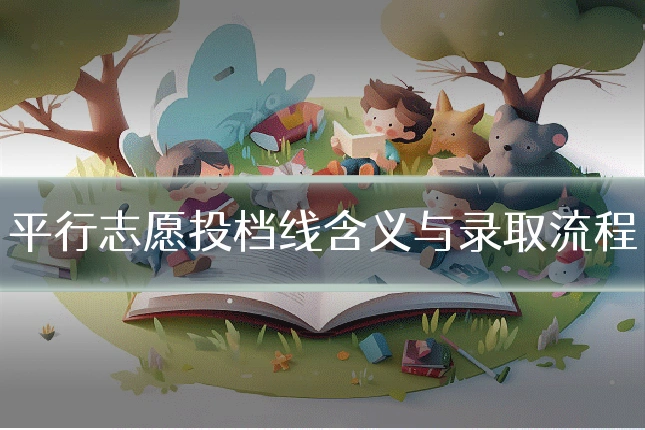 平行志愿投档线含义与录取流程