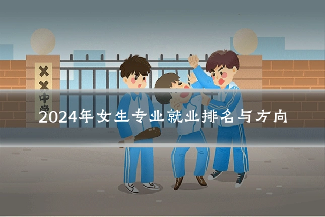 2024年女生专业就业排名与方向