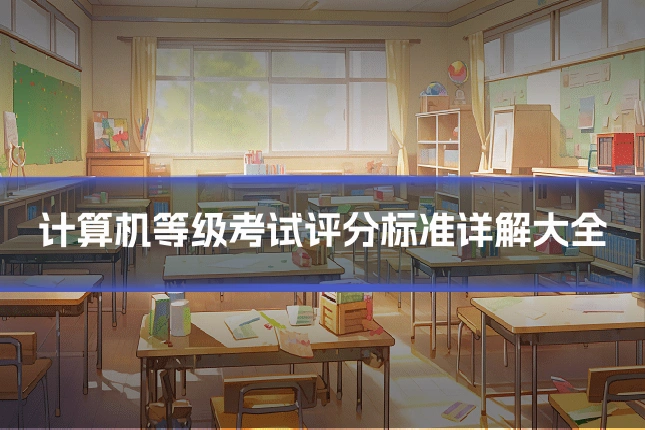计算机等级考试评分标准详解大全