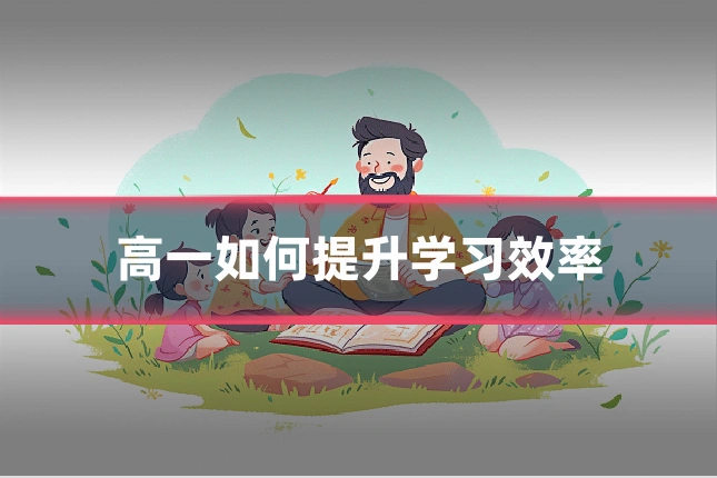 高一如何提升学习效率