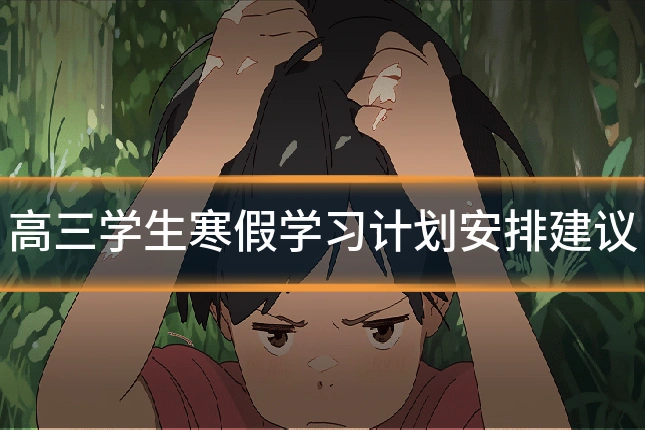 高三学生寒假学习计划安排建议