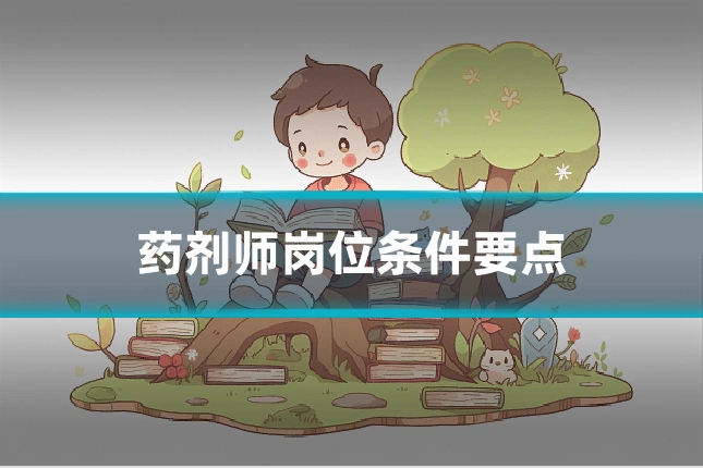 药剂师岗位条件要点