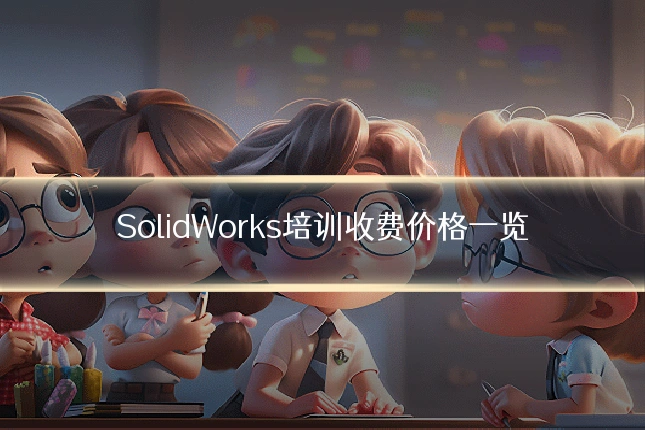 SolidWorks培训收费价格一览