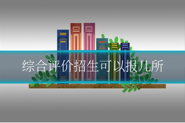 综合评价招生可以报几所